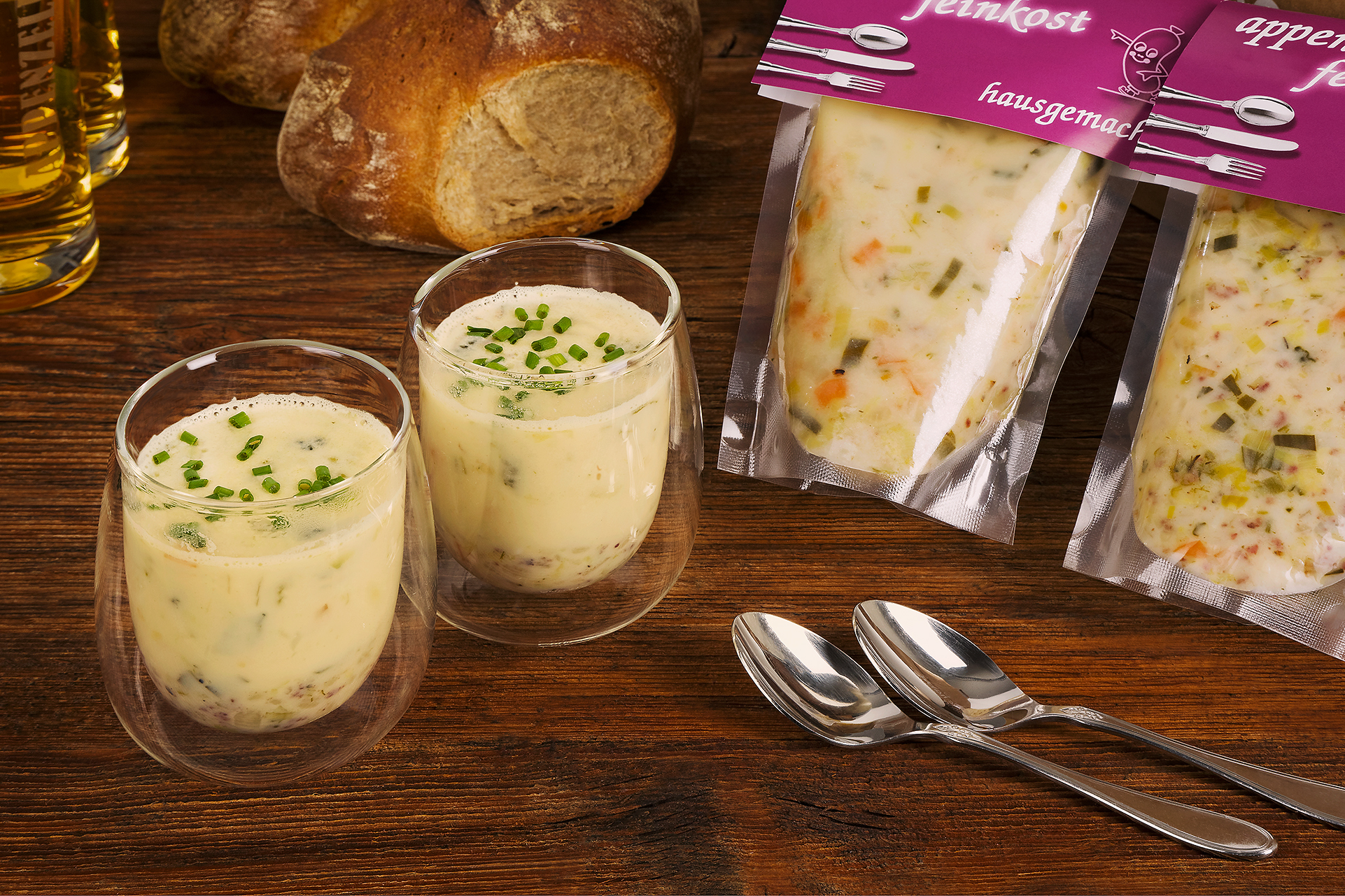 Hausgemachte Gerstensuppe