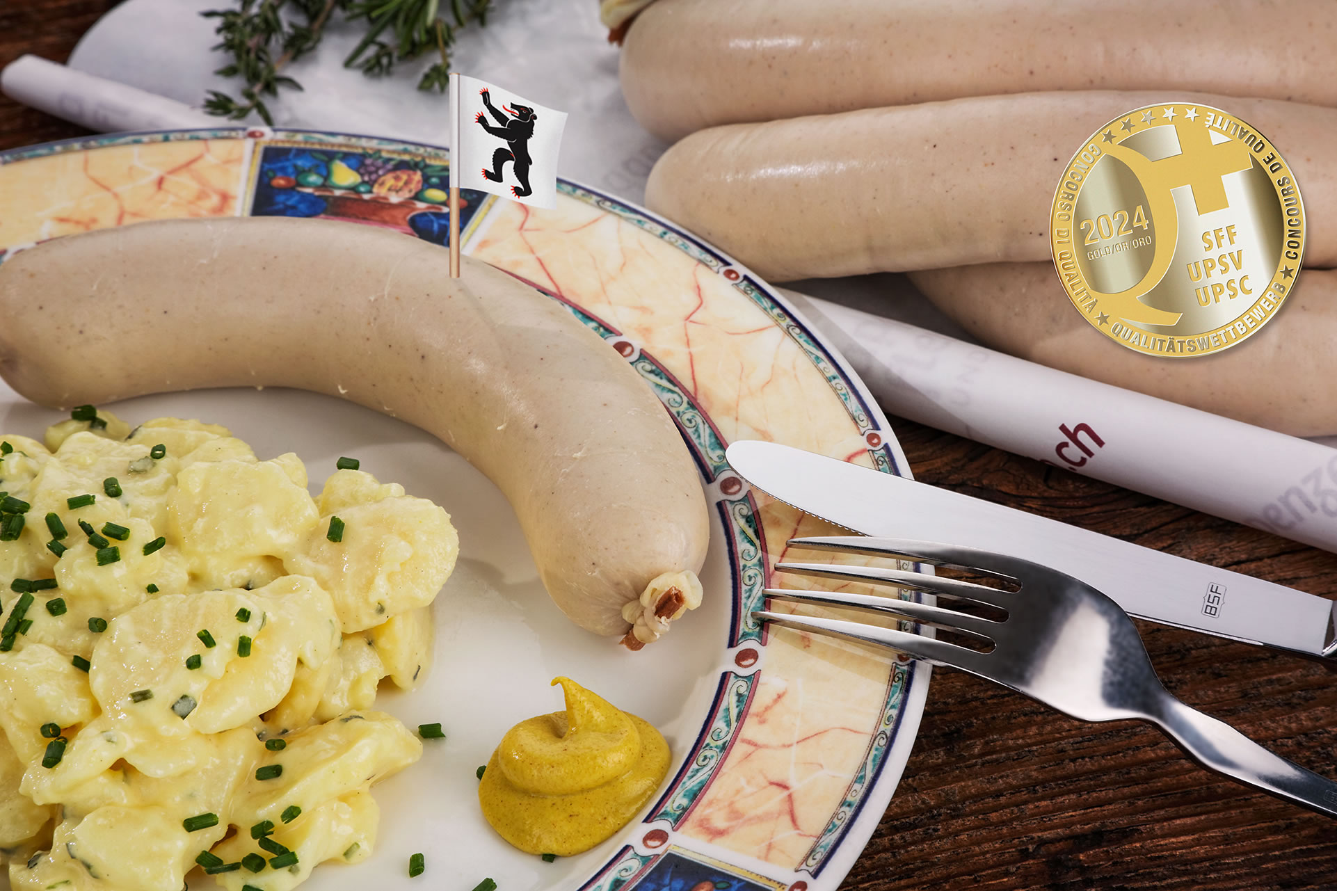 Appenzeller Siedwurst IGP Paar